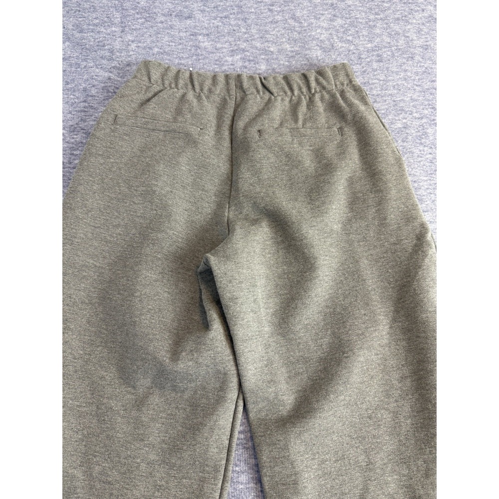 Everlane Pant Stretch Elastic Waist Slacks Gray Drawstring Women Size XS - Picture 9 of 11